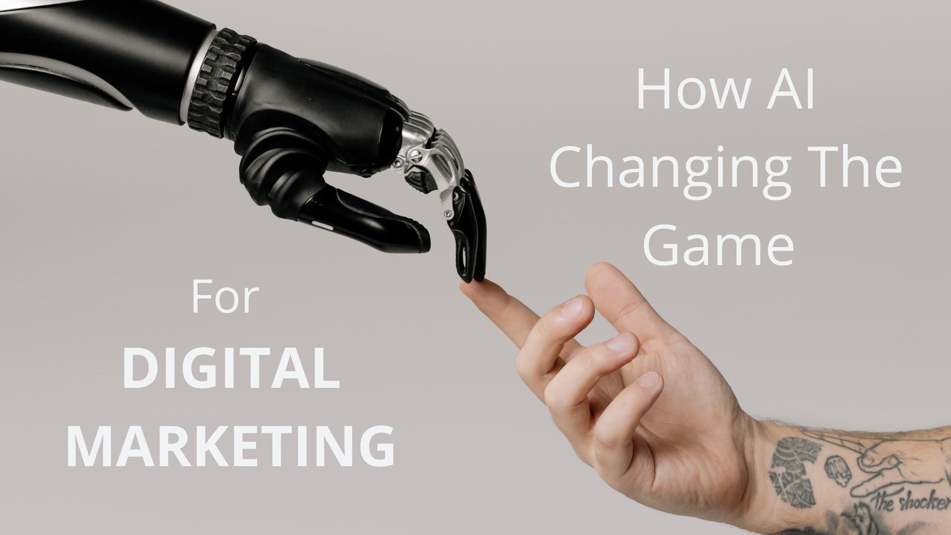 How AI change the game for digital marketing